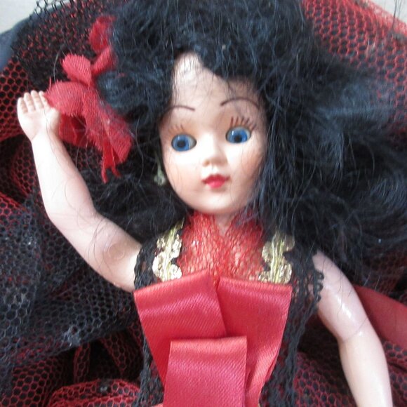 Dream Doll 8" Senorita Original Window Box 1950s - Picture 4 of 9